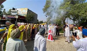 ਨਸ਼ਿਆਂ ਵਿਰੁੱਧ ਕਿਸਾਨਾਂ ਦਾ ਰੋਸ, ਭਵਾਨੀਗੜ੍ਹ ਦੇ ਪਿੰਡਾਂ ’ਚ ਫੂਕੇ ਮੁੱਖ ਮੰਤਰੀ ਦੇ ਪੁਤਲੇ