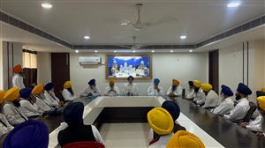 ਤਖ਼ਤ ਸ੍ਰੀ ਦਮਦਮਾ ਸਾਹਿਬ ਵਿਖੇ ਖ਼ਾਲਸਾ ਸਾਜਨਾ ਦਿਵਸ ਨੂੰ ਸਮਰਪਿਤ ਵਿਸ਼ੇਸ਼ ਇਕੱਤਰਤਾ