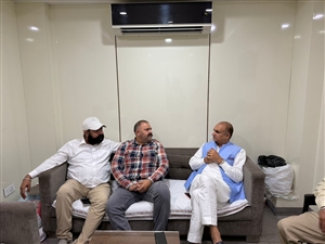 ‘ਆਪ’ ਸੀਨੀਅਰ ਆਗੂ ਬਾਲੀ ਨੇ ਮਾਤਾ ਪੁਸ਼ਪਾ ਦੇਵੀ ਦਾ ਹਾਲ ਜਾਣਿਆ