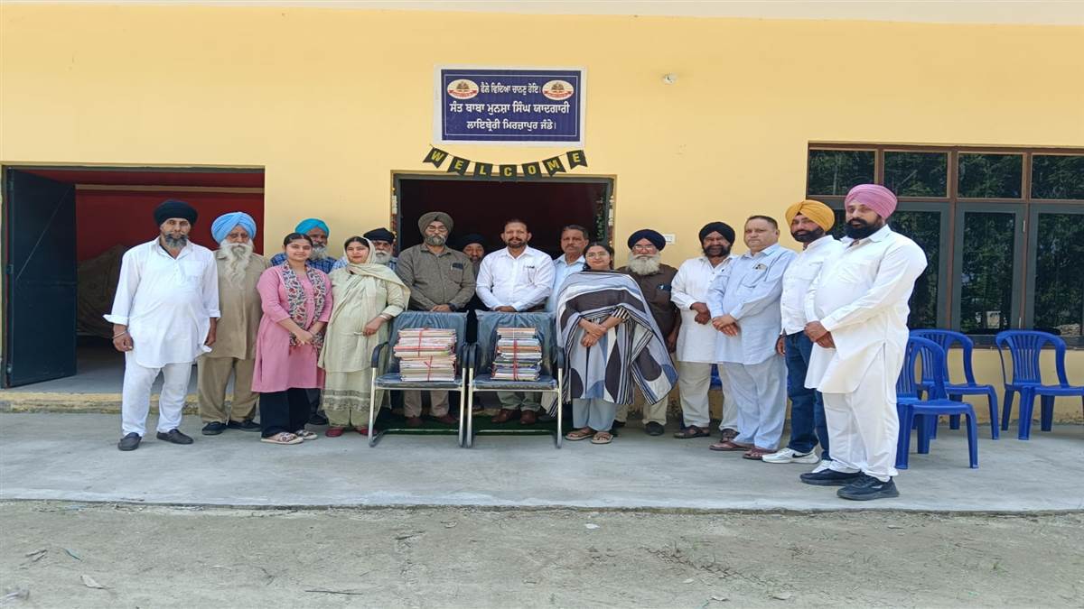 ਸੰਤ ਬਾਬਾ ਮੁਨਸ਼ਾ ਸਿੰਘ ਯਾਦਗਾਰੀ ਲਾਇਬ੍ਰੇਰੀ ਦਾ ਉਦਘਾਟਨ
