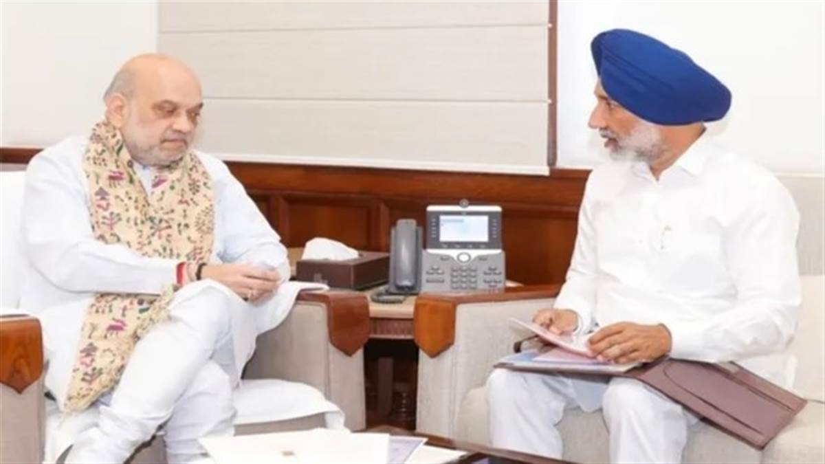 ਰਾਜ ਸਭਾ ਮੈਂਬਰ ਸੰਧੂ ਵੱਲੋਂ ਗ੍ਰਹਿ ਮੰਤਰੀ ਅਮਿਤ ਸ਼ਾਹ ਨਾਲ ਚਰਚਾ