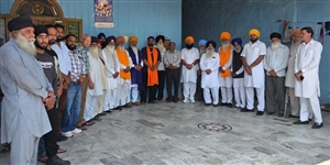 ਜਥੇ. ਗੁਰਬਖਸ਼ ਸਿੰਘ ਖ਼ਾਲਸਾ ਦਾ ਸਨਮਾਨ