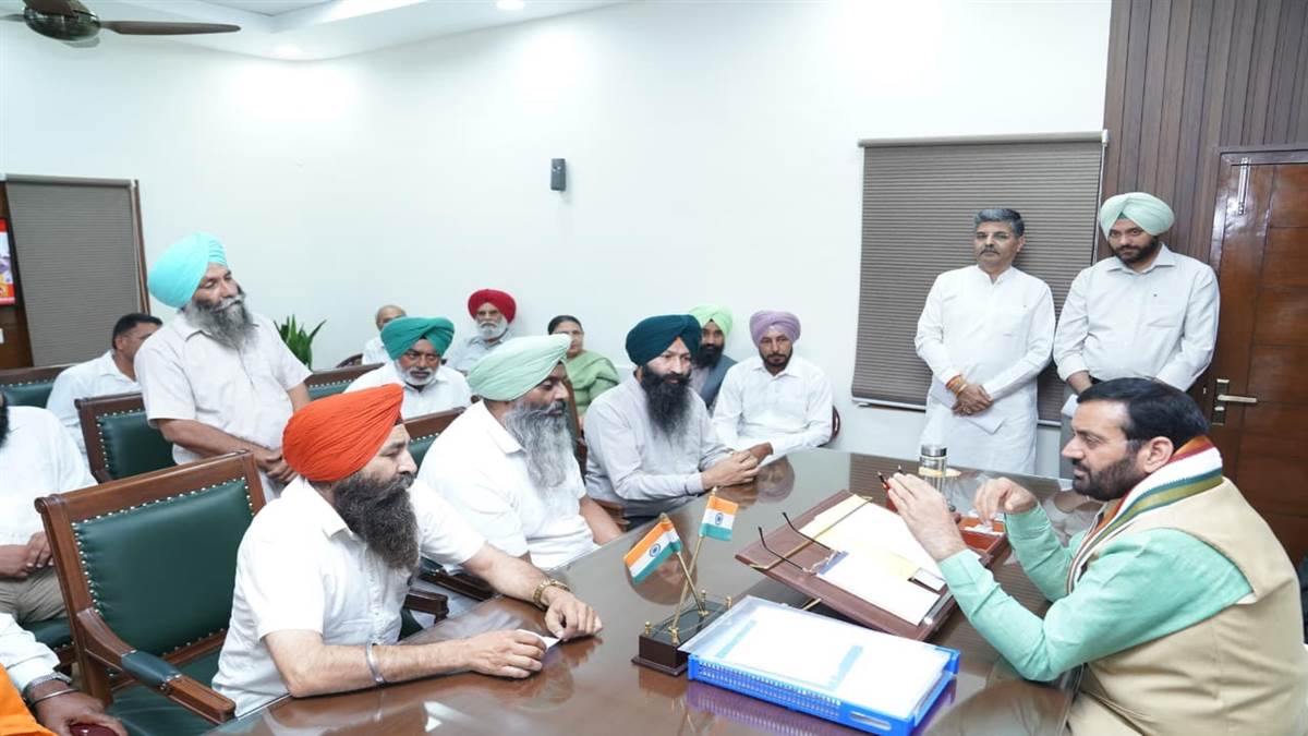 ਪੰਜਾਬ ਦੇ ਕਿਸਾਨ ਆਗੂਆਂ ਨੇ ਮੁੱਖ ਮੰਤਰੀ ਸੈਣੀ ਨਾਲ ਕੀਤੀ ਮੁਲਾਕਾਤ