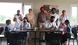 ਡੂਨ ਵਰਲਡ ਸਕੂਲ ’ਚ ਲੱਗਾ ਸਿਹਤ ਜਾਂਚ ਕੈਂਪ