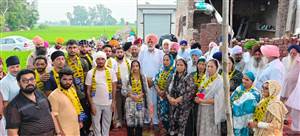 ਬਸਤੀ ਭੋਰੂਵਾਲ ਤੋਂ ਵੱਡੀ ਗਿਣਤੀ ’ਚ ਪਰਿਵਾਰ ਆਮ ਆਦਮੀ ਪਾਰਟੀ ’ਚ ਸ਼ਾਮਲ