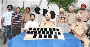 43 ਮੋਬਾਈਲ ਤੇ 9 ਦੋਪਹੀਆ ਵਾਹਨ ਬਰਾਮਦ, ਛੇ ਮੁਲਜ਼ਮ ਕਾਬੂ