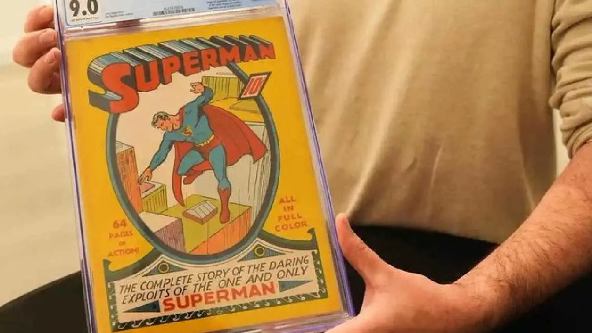 ਘਰ ਦੀ ਸਫਾਈ ਦੌਰਾਨ ਤਿੰਨ ਭਰਾਵਾਂ ਦੇ ਹੱਥ ਲੱਗਾ 'ਖਜ਼ਾਨਾ', ਮਿਲੀ ਸੁਪਰਮੈਨ ਨੰਬਰ 1 ਦੀ ਪਹਿਲੀ ਕਾਪੀ; 81 ਕਰੋੜ 'ਚ ਹੋਈ ਨੀਲਾਮ