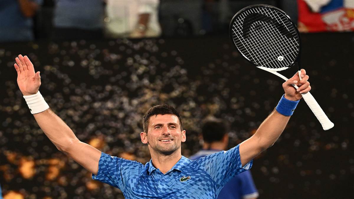 One step away from equaling Nadal Djokovic Novak beat Americas Tommy Paul in the semifinals and entered the final
