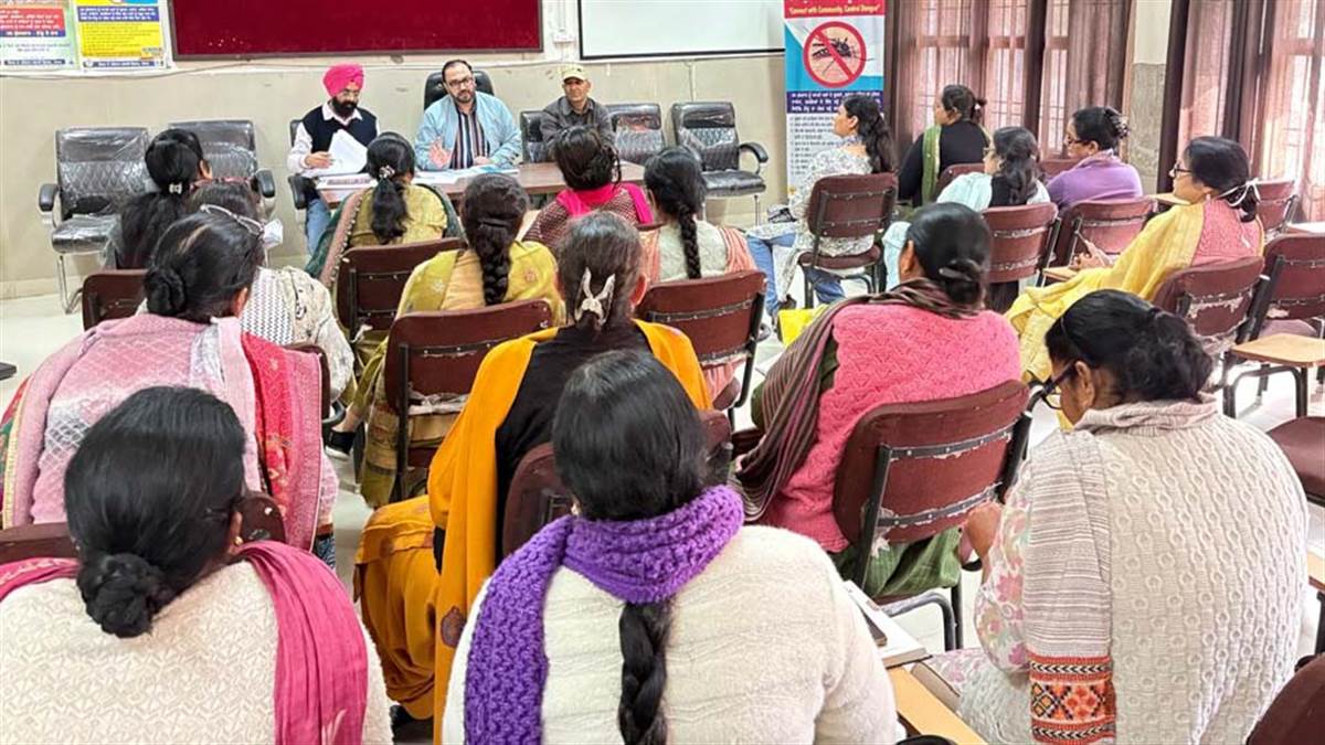 ਆਭਾ ਅਕਾਊਂਟ ਬਣਾਉਣ ਸਬੰਧੀ ਐੱਲਐੱਚਵੀਜ਼ ਨਾਲ ਇਕੱਤਰਤਾ