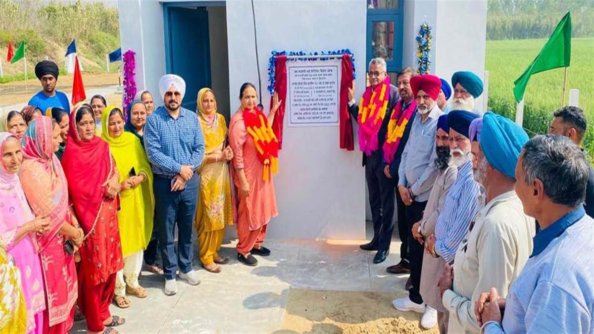 63.97 ਲੱਖ ਦੀ ਲਾਗਤ ਵਾਲੇ ਟਿਊਬਵੈੱਲ ਤੇ ਟੈਂਕੀ ਦਾ ਉਦਘਾਟਨ