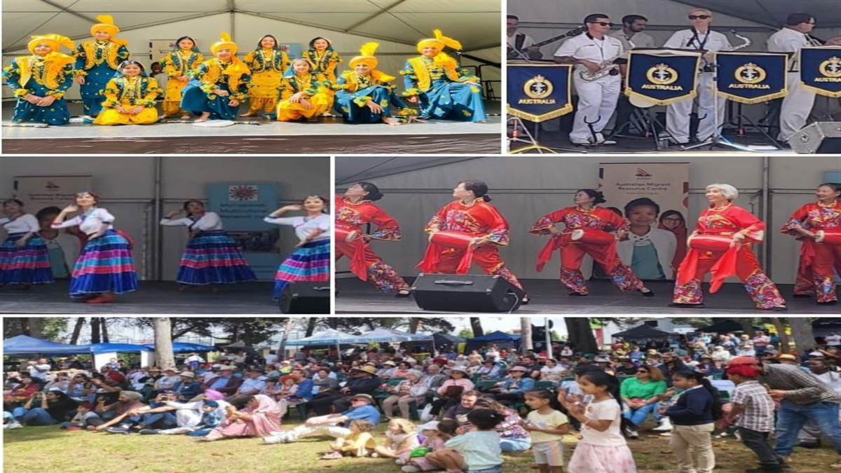 Multi cultural fair held at Murray Bridge competitors from different countries took part