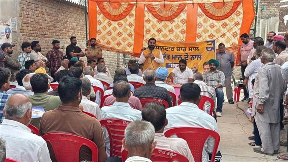 ਸੈਦੋ ਕੇ ਉਤਾੜ ਵਿਖੇ ਵਿਧਾਇਕ ਸਵਨਾ ਵੱਲੋਂ ਲੋਕਾਂ ਦੀਆਂ ਮੁਸ਼ਕਲਾਂ ਸੁਣੀਆਂ