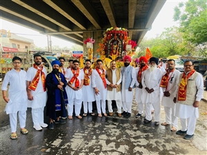 ਸ਼੍ਰੀ ਰਾਮ ਨੌਮੀ ਮੌਕੇ ਖਮਾਣੋਂ ’ਚ ਸ਼ੋਭਾ ਯਾਤਰਾ ਕੱਢੀ