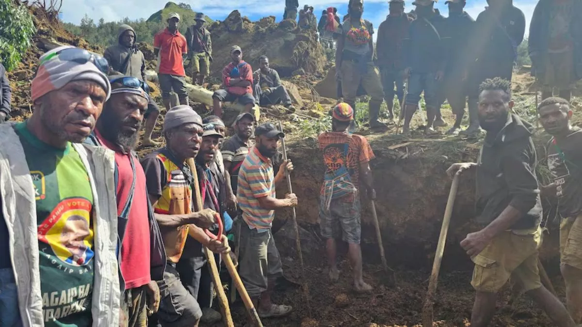 Papua New Guinea Landslide : ਪਾਪੂਆ ਨਿਊ ਗਿਨੀ 'ਚ ਜ਼ਮੀਨ ਖਿਸਕਣ ਕਾਰਨ 2000 ਲੋਕ ਜ਼ਿੰਦਾ ਦੱਬੇ, ਪਹਾੜੀ ਇਲਾਕਿਆਂ 'ਚ ਅਜੇ ਵੀ ਹੋ ਰਹੀ ਹੈ ਬਾਰਿਸ਼