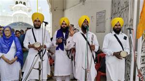 ਮੀਰੀ-ਪੀਰੀ ਖਾਲਸਾ ਮਾਰਚ ਦਾ ਫਤਿਆਬਾਦ ਦੇ ਗੁਰਦੁਆਰਾ ਗੁਰੂ ਨਾਨਕ ਪੜਾਓ ਸਾਹਿਬ ’ਚ ਭਰਵਾਂ ਸਵਾਗਤ