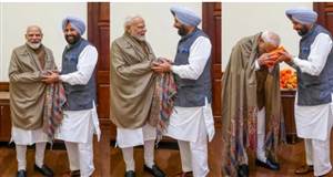 PM ਮੋਦੀ ਨੂੰ ਮਿਲੇ ਭਾਜਪਾ ਸੂਬਾ ਪ੍ਰਧਾਨ ਕੇਵਲ ਸਿੰਘ ਢਿੱਲੋਂ, ਪੰਜਾਬ ਦੇ ਵਿਕਾਸ ਦੇ ਰੋਡਮੈਪ ’ਤੇ ਕੀਤੀ ਚਰਚਾ