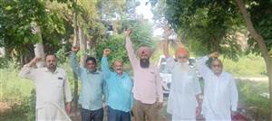 ਪੰਜਾਬ ਦੇ ਮੁਲਾਜ਼ਮਾਂ ਵੱਲੋਂ ਸਮੂਹਿਕ ਛੁੱਟੀ ’ਤੇ ਜਾਣ ਦੇ ਸੱਦੇ ਦੀ ਹਮਾਇਤ ’ਚ ਰੋਸ ਪ੍ਰਦਰਸ਼ਨ