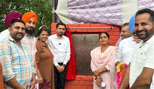 ਪਿੰਡ ਘਨੌਲੀ ਵਿਖੇ ਵਿਧਾਇਕ ਚੱਢਾ ਵੱਲੋਂ ਖੇਡ ਸਟੇਡੀਅਮ ਲੋਕ ਅਰਪਿਤ