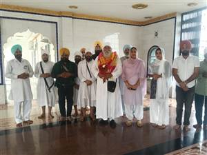 ਸੰਤ ਬਾਬਾ ਸੁਖਵਿੰਦਰ ਸਿੰਘ ਦਾ ਸੰਗਤਾਂ ਵੱਲੋਂ ਨਿੱਘਾ ਸਵਾਗਤ