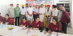 ਪਨਿਆਲੀ ਕਲਾਂ ਵਿਖੇ ਅੱਖਾਂ ਦਾ ਫਰੀ ਚੈੱਕਅਪ ਕੈਂਪ ਲਗਾਇਆ