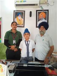 ਵਾਲੀਬਾਲ ਦੀ ਰਾਜ ਪੱਧਰੀ ਟੀਮ ਲਈ ਵਿਦਿਆਰਥੀ ਦੀ ਚੋਣ