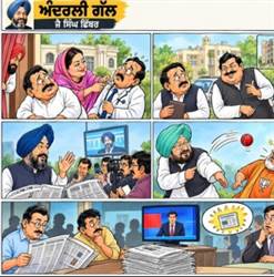 ਅੰਦਰਲੀ ਗੱਲ: ਕੋਠੀਆਂ ਦੇ ਰਾਜ ਤੋਂ ਮਜੀਠੀਆ ਦੀ ‘ਪੱਤਰਕਾਰੀ’ ਤੱਕ, ਸਿਆਸੀ ਗਲਿਆਰਿਆਂ ’ਚ ਛਿੜੀ ਚਰਚਾ