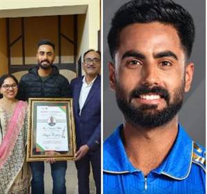 Ind vs WI : ਫ਼ਰੀਦਕੋਟ ਦੇ ਨਮਨ ਧੀਰ ਨੇ ਟੀਮ ਇੰਡੀਆ ਦੀ ਜਰਸੀ ਪਾ ਕੇ ਰਚਿਆ ਨਵਾਂ ਇਤਿਹਾਸ, ਵੈਸਟਇੰਡੀਜ਼ ਖ਼ਿਲਾਫ਼ ਪਹਿਲੇ ਵਨਡੇ ’ਚ ਕੀਤਾ ਅੰਤਰਰਾਸ਼ਟਰੀ ਡੈਬਿਊ