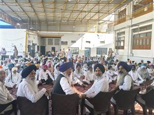 ਬੀਬੀ ਕਾਹਨ ਕੌਰ ਗੁਰਦੁਆਰਾ ਸਾਹਿਬ ਵਿਖੇ ਐੱਸਸੀ ਵਿੰਗ ਦੀ ਵਿਸ਼ਾਲ ਮੀਟਿੰਗ