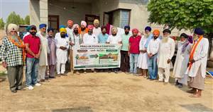 ਪਰਾਲੀ ਸਾੜਨ ਤੋਂ ਰੋਕਣ ਅਤੇ ਸਰ੍ਹੋਂ ਦੀ ਬਿਜਾਈ ਸਬੰਧੀ ਮੀਟਿੰਗ