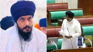 ਪੰਜਾਬ ਵਿਧਾਨ ਸਭਾ 'ਚ ਗੂੰਜਿਆ MP ਅੰਮ੍ਰਿਤਪਾਲ ਸਿੰਘ ਦਾ ਮੁੱਦਾ, ਪਾਰਟੀ ਰਜਿਸਟ੍ਰੇਸ਼ਨ ਲਟਕਣ 'ਤੇ ਹੰਗਾਮਾ; ਗ੍ਰਹਿ ਵਿਭਾਗ ਤੋਂ ਮੰਗੀ ਰਿਪੋਰਟ