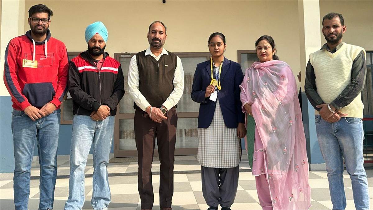 ਡਰੀਮਲੈਂਡ ਸਕੂਲ ਦੀ ਕ੍ਰਿਤਿਕਾ ਨੇ ਜਿੱਤਿਆ ਗੋਲਡ ਮੈਡਲ
