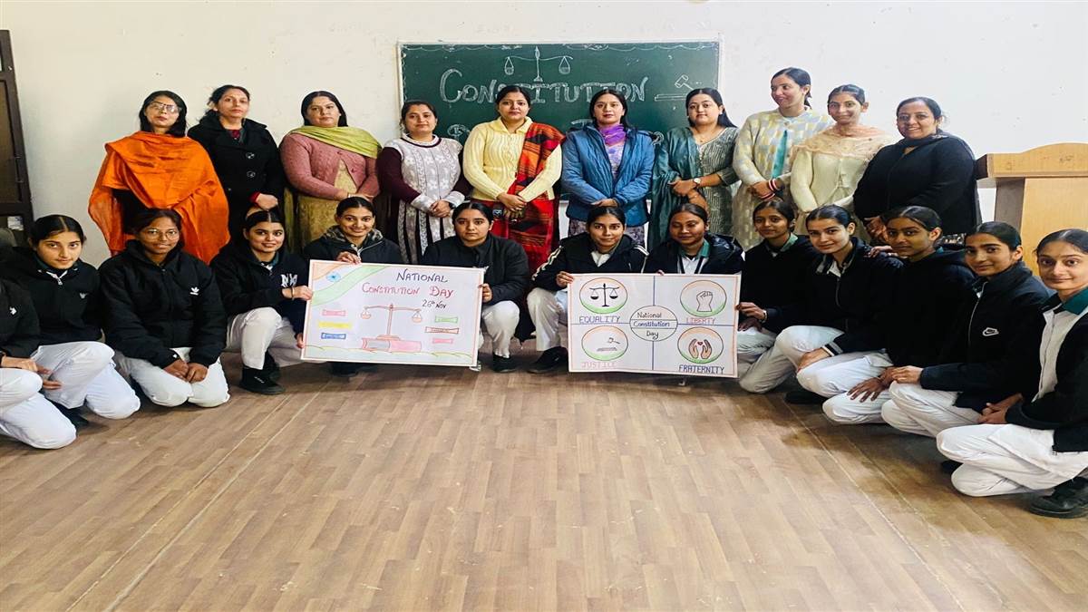 ਜੀਆਰਡੀ ਨਰਸਿੰਗ ਕਾਲਜ ’ਚ ਭਾਰਤ ਸੰਵਿਧਾਨ ਦਿਵਸ ਮਨਾਇਆ