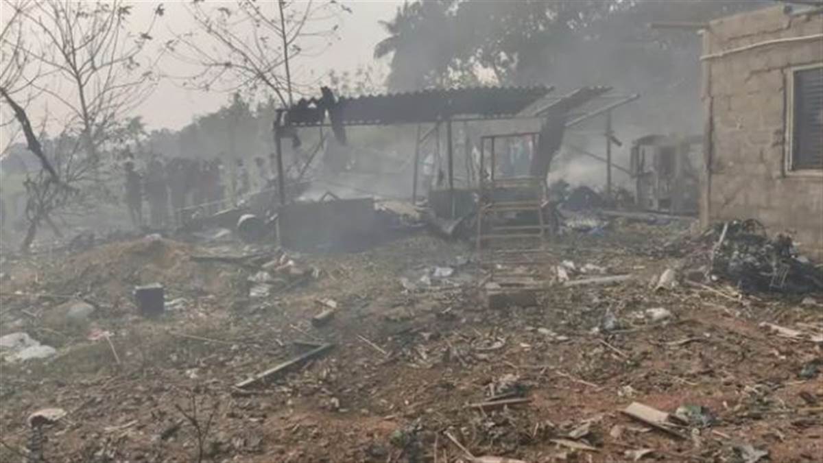 ਆਂਧਰਾ ਪ੍ਰਦੇਸ਼ ਦੇ ਕਾਕੀਨਾਡ ਦੀ ਪਟਾਕਾ ਫੈਕਟਰੀ 'ਚ ਭਿਆਨਕ ਧਮਾਕਾ, 18 ਮੌਤਾਂ; ਛੇ ਜਣੇ ਗੰਭੀਰ ਜ਼ਖ਼ਮੀ