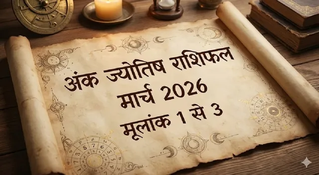Monthly Numerology Horoscope 2026 : ਨੌਕਰੀ 'ਚ ਤਰੱਕੀ ਜਾਂ ਧਨ ਲਾਭ, ਜਾਣੋ ਕਿਸ ਮੂਲਾਂਕ ਦੇ ਕਰੀਅਰ 'ਚ ਆਵੇਗਾ ਨਵਾਂ ਮੋੜ?