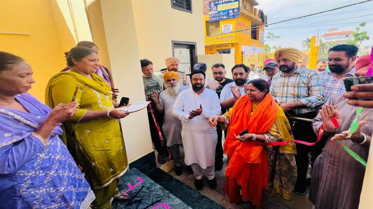 ਵਾਰਡ ਨੰਬਰ 35 ਤੇ 38 ਵਿਖੇ ਨਵੇਂ ਬਣੇ ਆਮ ਆਦਮੀ ਕਲੀਨਿਕ ਦਾ ਉਦਘਾਟਨ