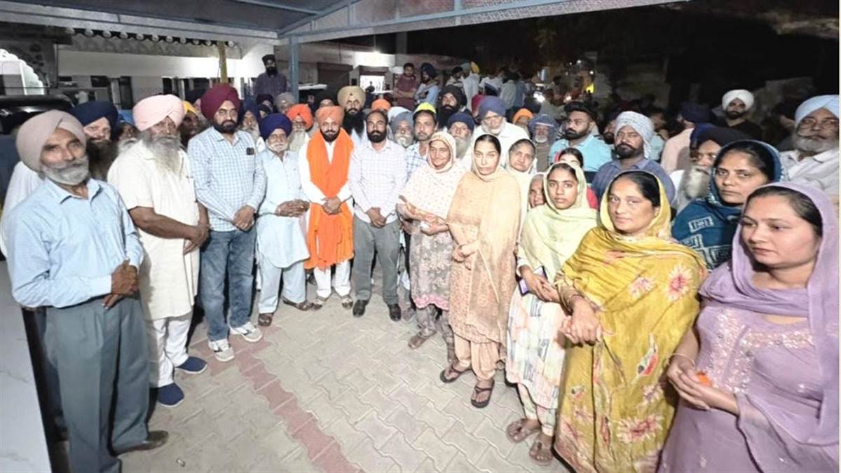 ਜੇਲ੍ਹ ’ਚੋਂ ਬਾਹਰ ਆਏ ਸਰਪੰਚ ਦਾ ਪਿੰਡ ਵਾਸੀਆਂ ਵੱਲੋਂ ਭਰਵਾਂ ਸਵਾਗਤ