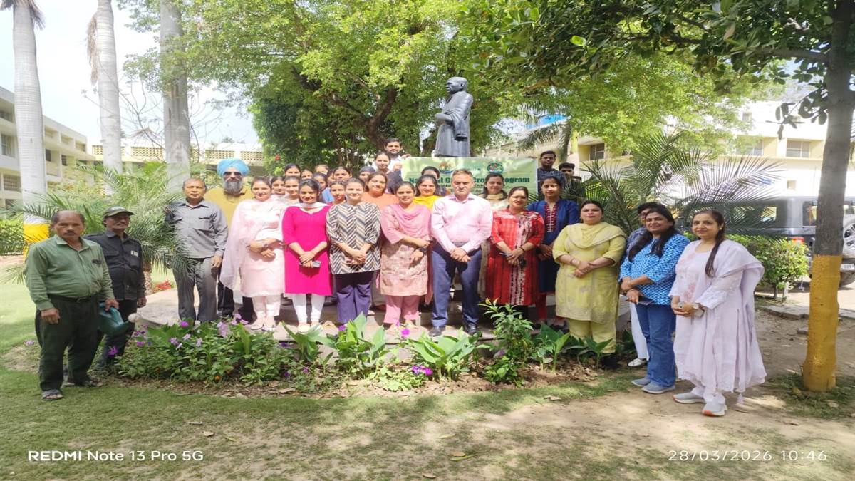 ਪਟੇਲ ਕਾਲਜ ’ਚ ਬੂਟੇ ਲਾਉਣ ਦੀ ਮੁਹਿੰਮ ਚਲਾਈ