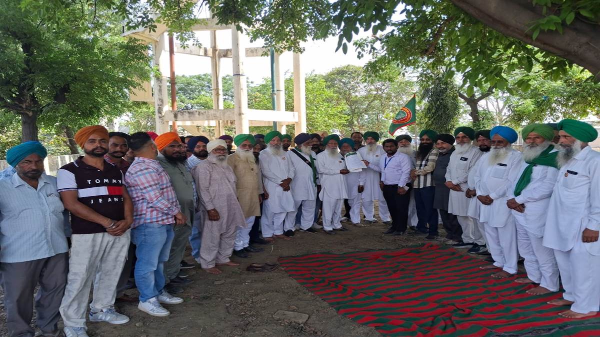 ਕ੍ਰਾਂਤੀਕਾਰੀ ਕਿਸਾਨ ਯੂਨੀਅਨ ਨੇ ਸੀਐੱਮ ਦੇ ਨਾਂ ਦਿੱਤਾ ਮੰਗ ਪੱਤਰ