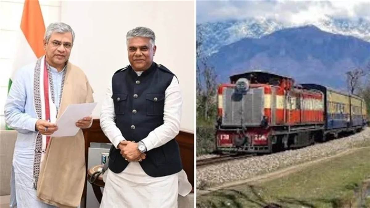 Kangra Valley Rail: ਪਠਾਨਕੋਟ ਤੋਂ ਹੀ ਚੱਲੇਗੀ ਕਾਂਗੜਾ ਘਾਟੀ ਰੇਲ, ਕਦੋਂ ਸ਼ੁਰੂ ਹੋਵੇਗੀ ਸੇਵਾ? ਰੇਲਵੇ ਮੰਤਰੀ ਕੋਲ ਪਹੁੰਚੇ ਸੰਸਦ ਮੈਂਬਰ ਰਾਜੀਵ