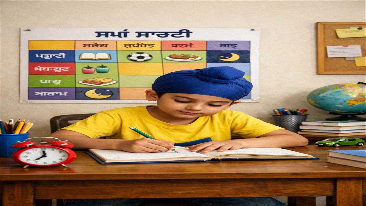 ਸਮਾਂ-ਸਾਰਣੀ ਨੂੰ ਬਣਾਓ ਬੱਚਿਆਂ ਦੀ ਜ਼ਿੰਦਗੀ ਦਾ ਹਿੱਸਾ