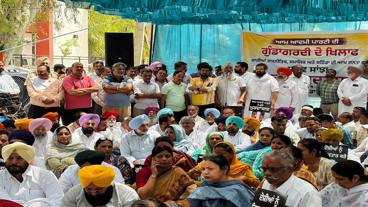 ਸਰੂਪ ਸਿੰਗਲਾ ਤੇ ਵਰਕਰਾਂ ’ਤੇ ਕ੍ਰਾਸ ਕੇਸ ਦਰਜ ਕਰਨ ’ਤੇ ਭੜਕੇ ਭਾਜਪਾਈ