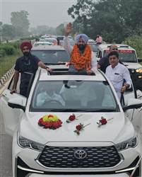 ਸੂਬਾ ਪ੍ਰਧਾਨ ਬਣਨ ਤੋਂ ਬਾਅਦ ਗ੍ਰਹਿ ਜ਼ਿਲ੍ਹੇ ’ਚ ਆਮਦ ’ਤੇ ਕੇਵਲ ਢਿੱਲੋਂ ਦਾ ਸਵਾਗਤ