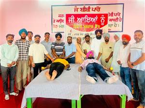 ਜਨਮ ਦਿਨ ਮੌਕੇ ਲਾਏ ਖੂਨਦਾਨ ਕੈਂਪ ’ਚ ਬੁੱਟਰ ਨੇ 60ਵੀਂ ਵਾਰ ਕੀਤਾ ਖੂਨਦਾਨ