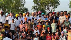 ਕੋਹਾਰਵਾਲਾ ਵਿਖੇ ਚੇਅਰਮੈਨ ਆਰੇਵਾਲਾ ਨੇ ਨਵੇਂ ਖੇਡ ਗਰਾਊਂਡ ਦਾ ਕੀਤਾ ਉਦਘਾਟਨ