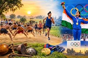 ਪੰਜਾਬ ਦੇ ਖੇਡ ਸੱਭਿਆਚਾਰ ਦੀ ਮੁੜ-ਸੁਰਜੀਤੀ : ਪਿੰਡ ਦੇ ਮੈਦਾਨਾਂ ਤੋਂ ਓਲੰਪਿਕ ਪੋਡੀਅਮ ਤੱਕ