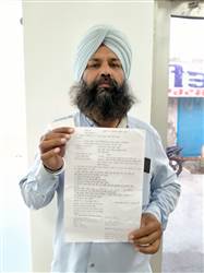 ਬੀਡੀਪੀਓ ਦਫ਼ਤਰ ਜ਼ੀਰਾ ਵਿਰੁੱਧ ਜਸਵੰਤ ਸਿੰਘ ਨੇ ਖੋਲ੍ਹਿਆ ਮੋਰਚਾ