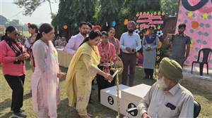 ਗੰਗਾ ਇੰਟਰਨੈਸ਼ਨਲ ਸਕੂਲ ’ਚ ਕਰਵਾਈ ਜੂਨੀਅਰ ਸਪੋਰਟਸ ਮੀਟ