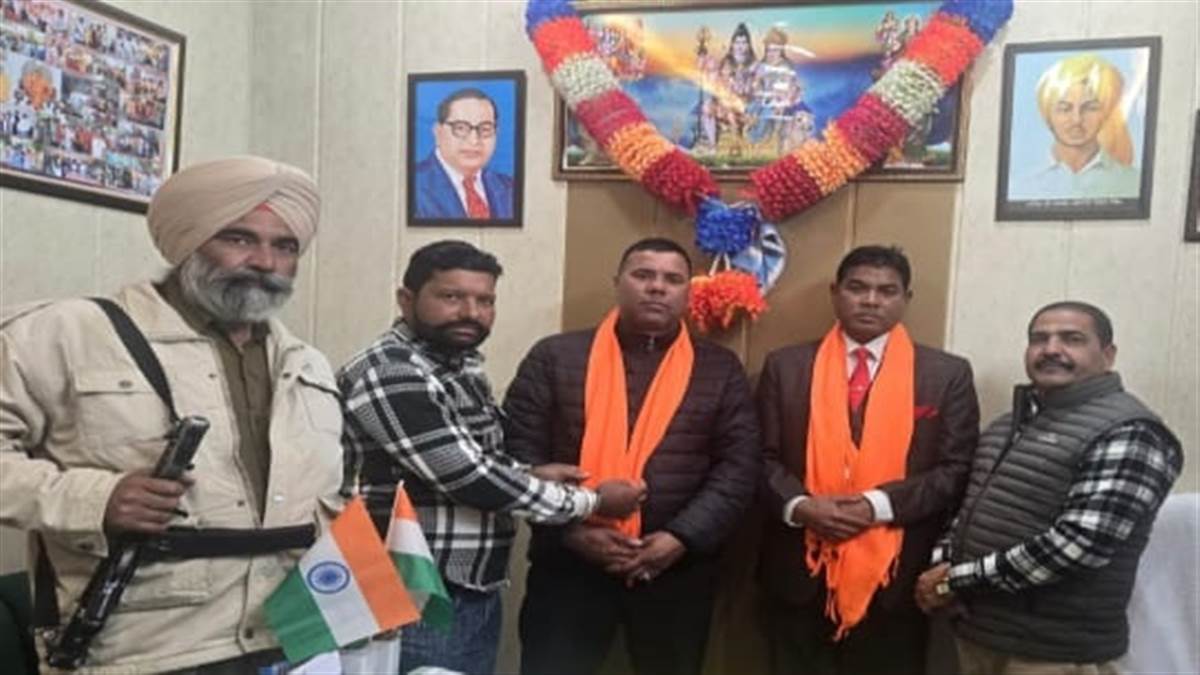 ਮੁਕੇਸ਼ ਕਸ਼ਯਪ ਬਣੇ ਜ਼ਿਲ੍ਹਾ ਪ੍ਰਧਾਨ