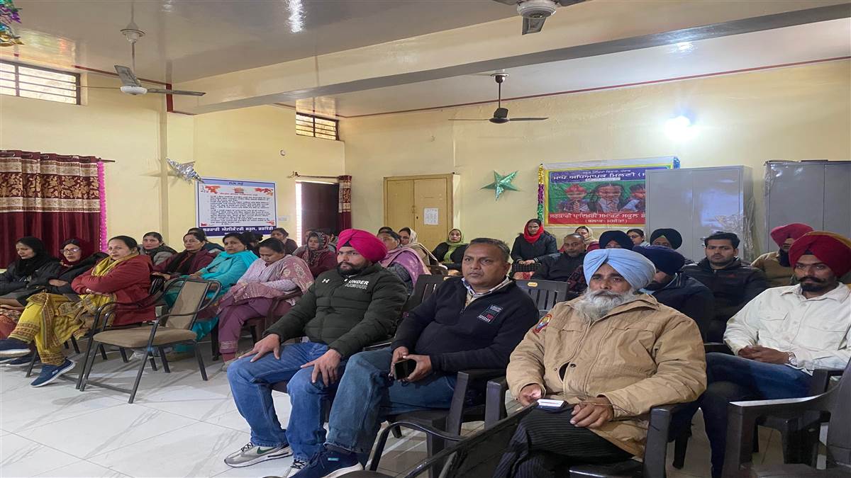 ਸਿੱਖਿਆ ਬਲਾਕ ਮਸੀਤਾਂ ’ਚ ਦਾਖਲਾ ਮੁਹਿੰਮ ਦਾ ਕੀਤਾ ਆਗਾਜ਼