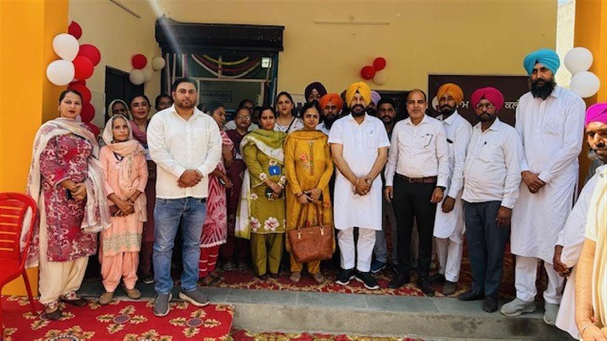 ਚੇਅਰਮੈਨ ਭੱਲਾ ਵੱਲੋਂ ਮਲੂਕਾ ’ਚ ਆਮ ਆਦਮੀ ਕਲੀਨਿਕ ਦਾ ਉਦਘਾਟਨ